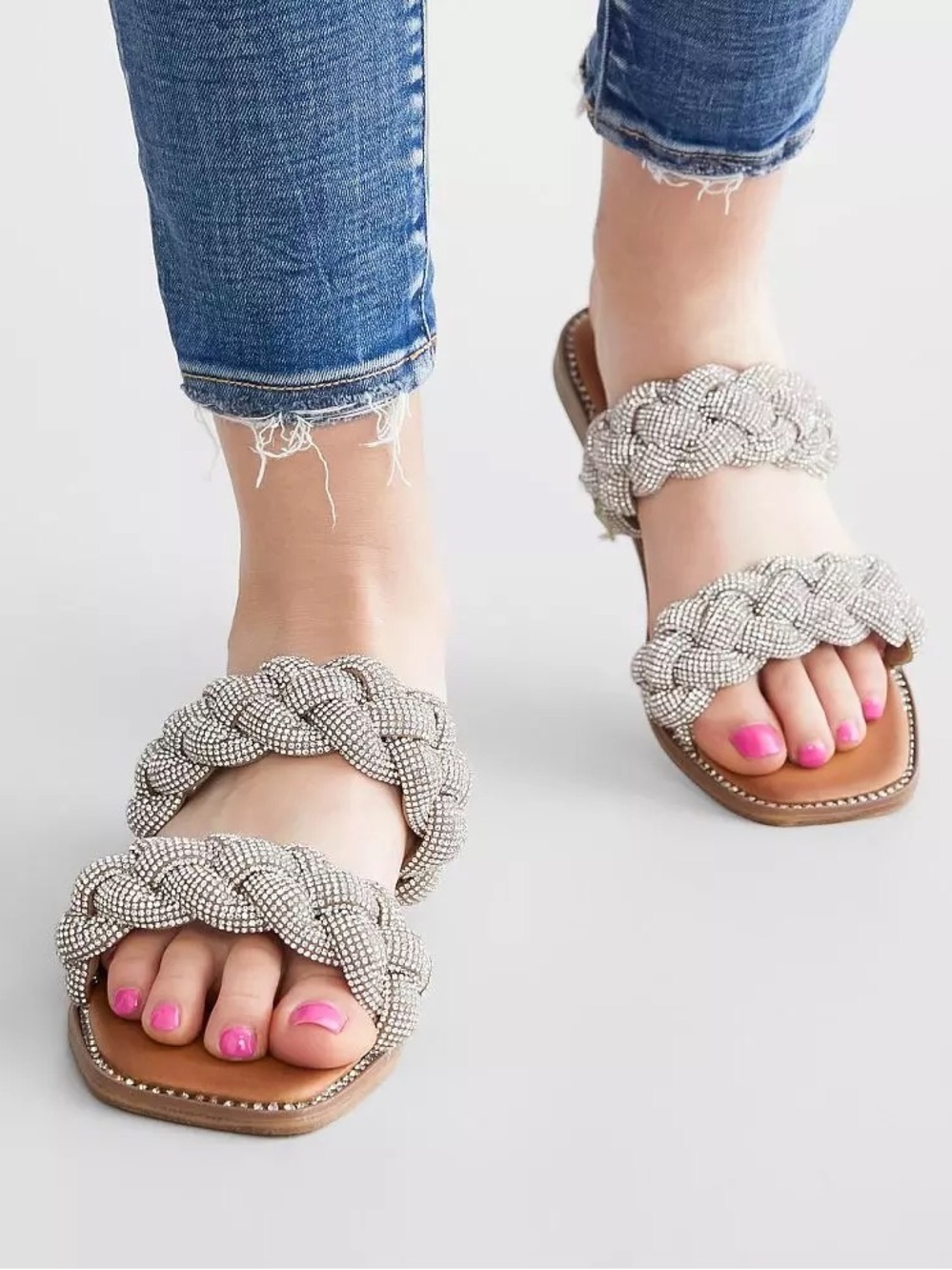 MADDEN GIRL Parkk Glitz Sandals - Picture 5 of 8